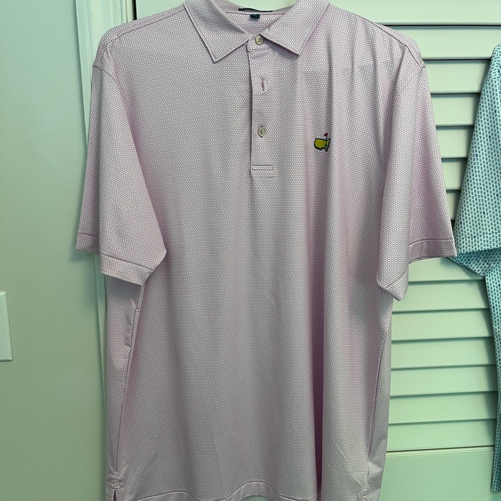 Master’s Golf Men's Light Red Polo Shirt - Never Worn